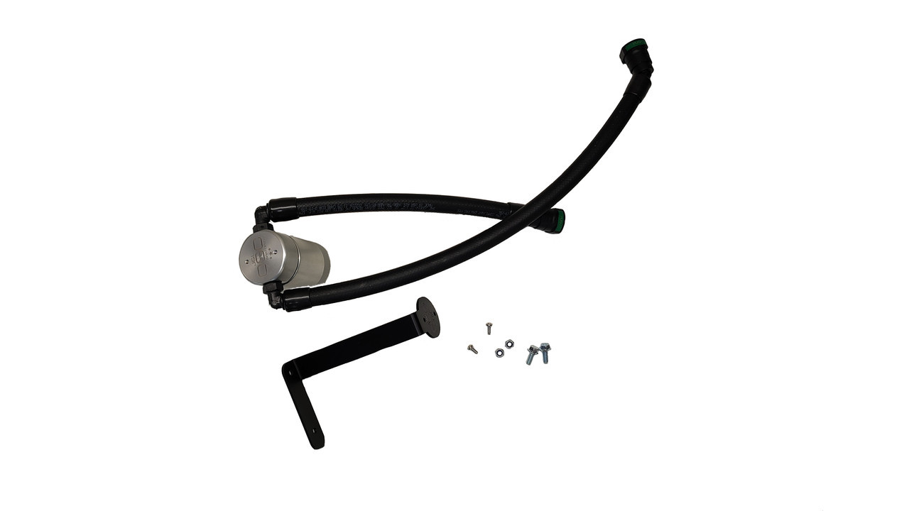 J&L Oil Separator 3.0 - Passenger Side - Satin (2021 - 2026 F150 5.0L) 3131P-C