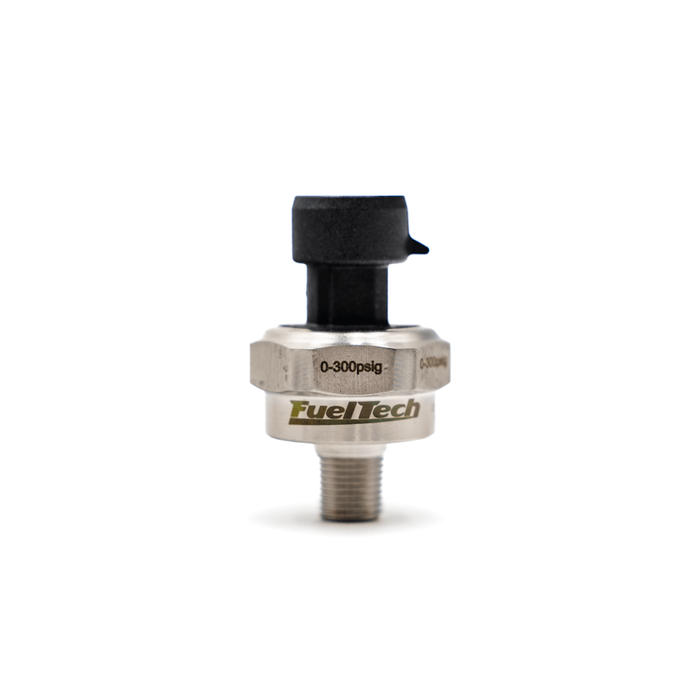 FuelTech 0-300 PSI pressure sensor short body stainless steel sensor