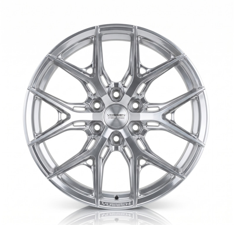 Vossen HF6-4 - 20x9 - 8x180 - ET18 - Super Deep Face - 124.3 - Silver Polished Wheel - HF64-0Z02-SP Photo - Primary