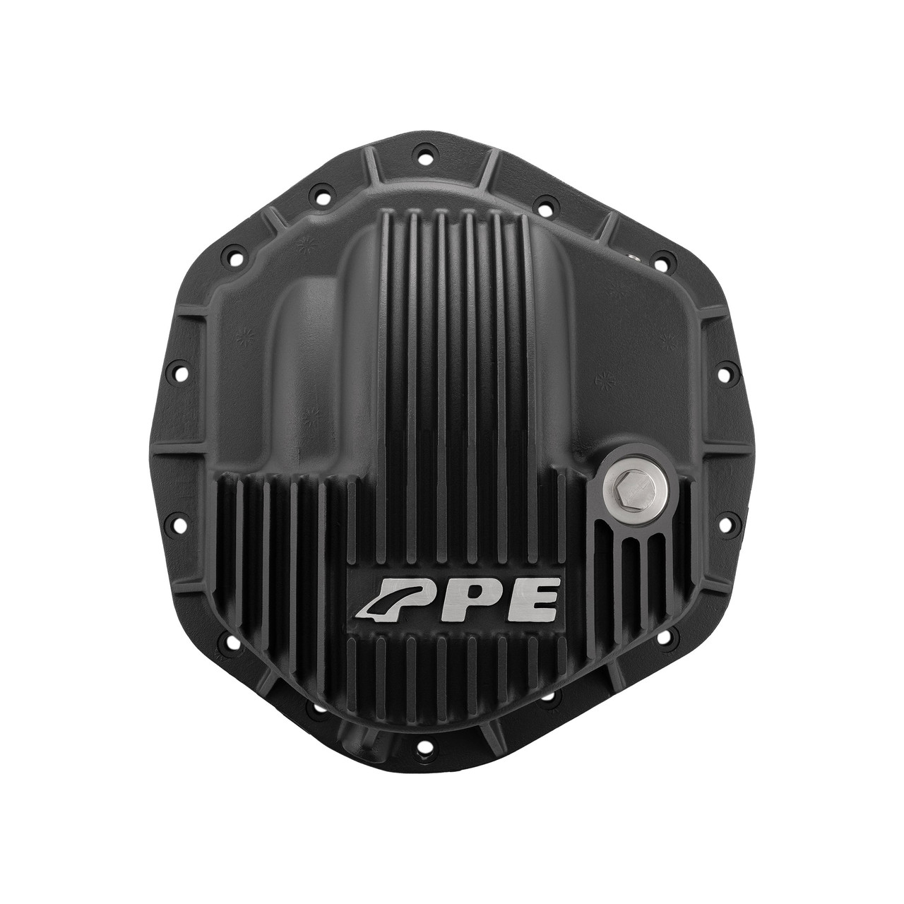 PPE Power 14-Bolt, 11.5" HD Cast Black Aluminum Rear Differential Cover (2001 - 2019 GM HD / 2001 - 2018 Ram HD) 238051020