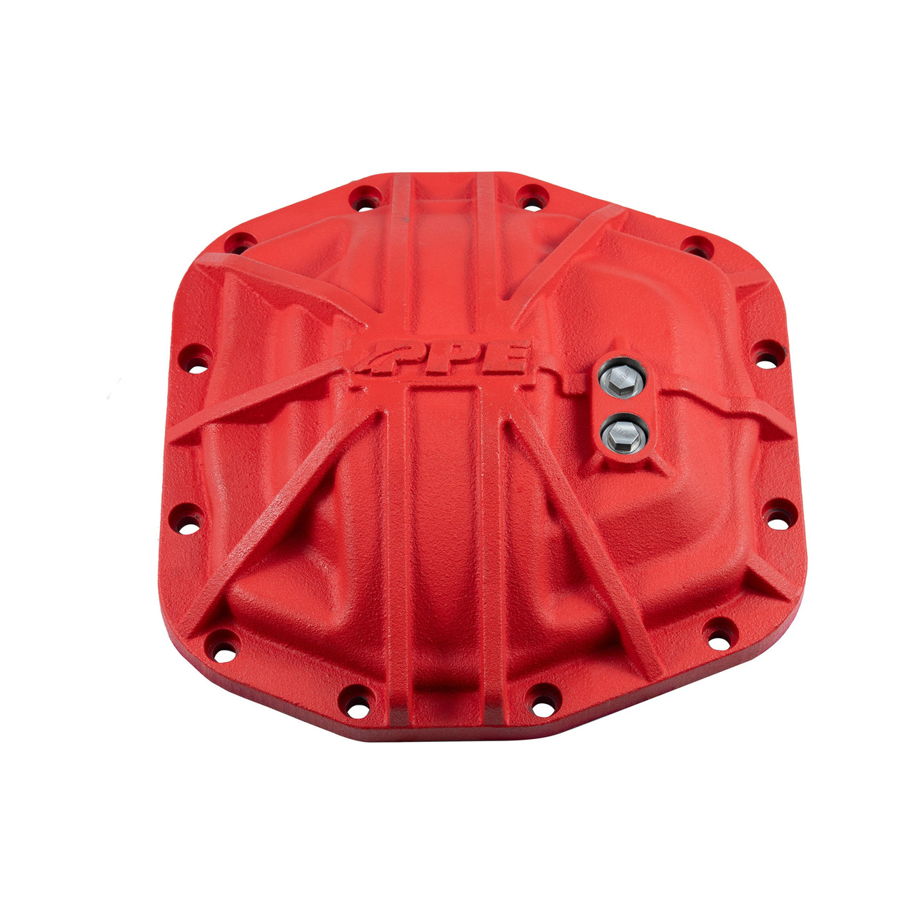 PPE Power Dana 44-M210 12-Bolt Nodular Iron Red Front Differential Cover (2018 - 2025 Jeep Wrangler / 2018 - 2025 Jeep Gladiator) 238043312