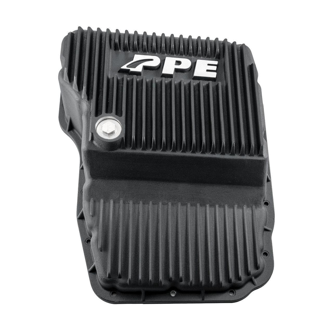 PPE Power 65RFE/66RFE HD Cast Aluminum Transmission Pan Black Finish (2011 - 2018 Ram / 2010 - 2013 Grand Cherokee) 228052320