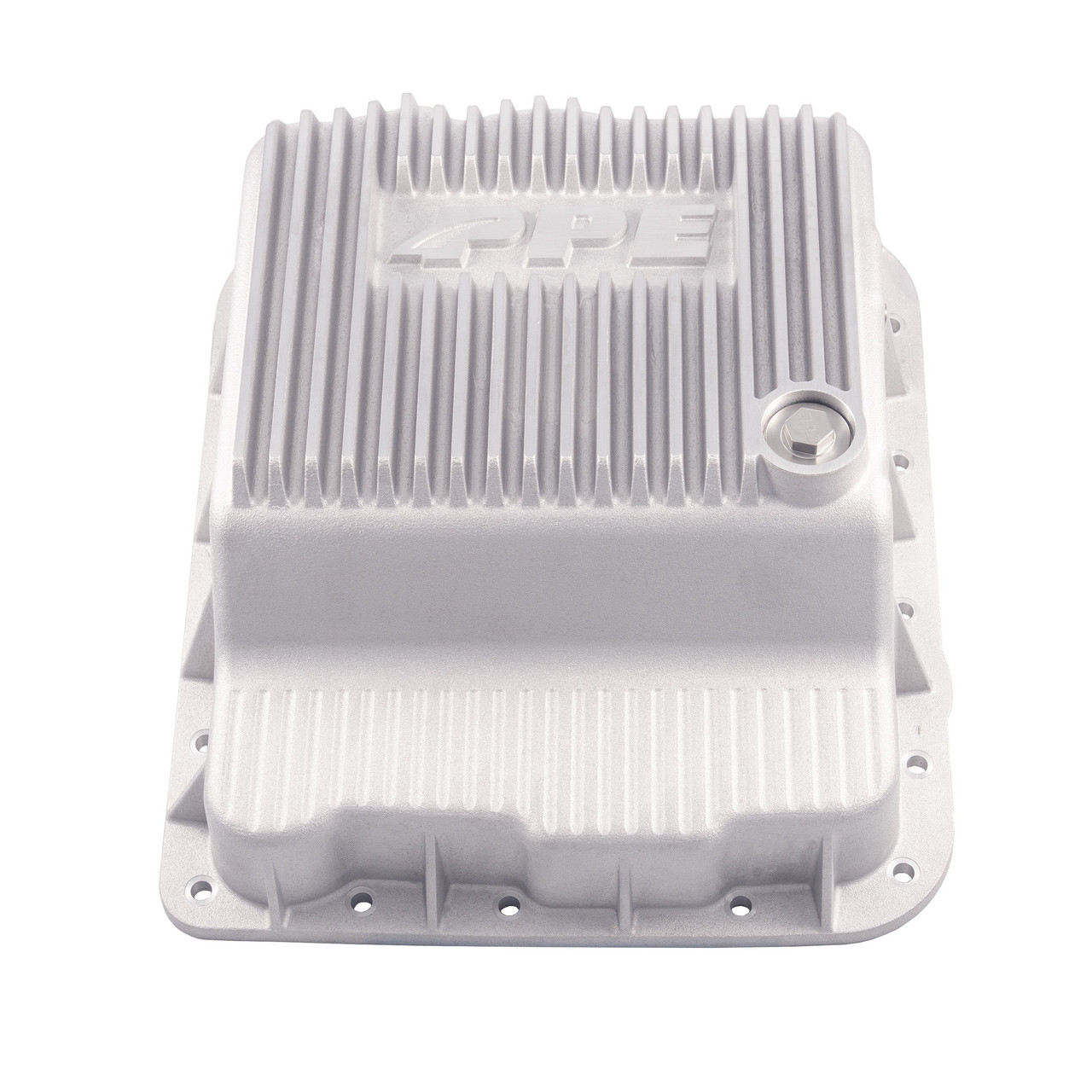 PPE Power 700R4 / 4L60 / 4L60E / 4L65 / 4L70E / 4L75E HD Cast Aluminum Transmission Pan Raw Finish (1985 - 2014 GM) 128051500