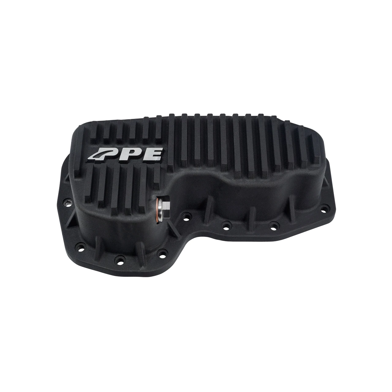 PPE Power HD Cast Aluminum Engine Oil Pan Black Finish (2013 - 2018 Ram 1500 / 2011 - 2025 Durango / 2011 - 2022 Grand Cherokee 3.6L) 214052220