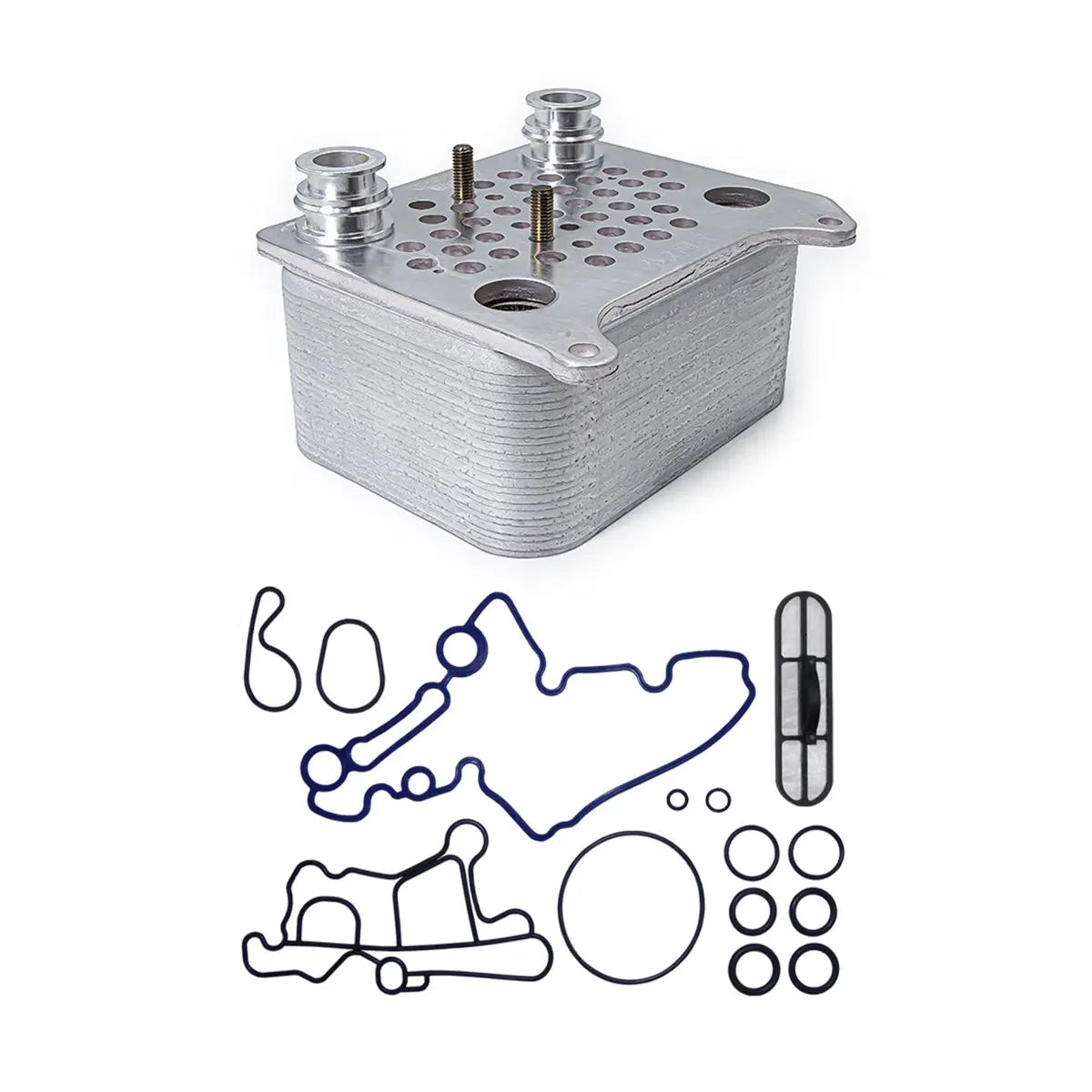PPE Power Heavy Duty Replacement Oil Cooler w/ Gasket Kit (2003 - 2007 Ford 6.0L) 314030310