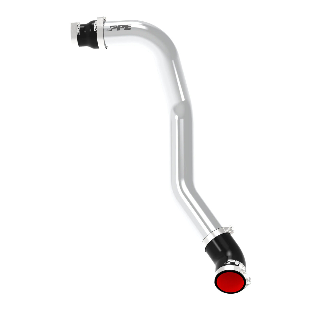 PPE Power Hot Side Intercooler Charge Pipe - Polished (2004 - 2010 GM 6.6L Duramax) 115022030