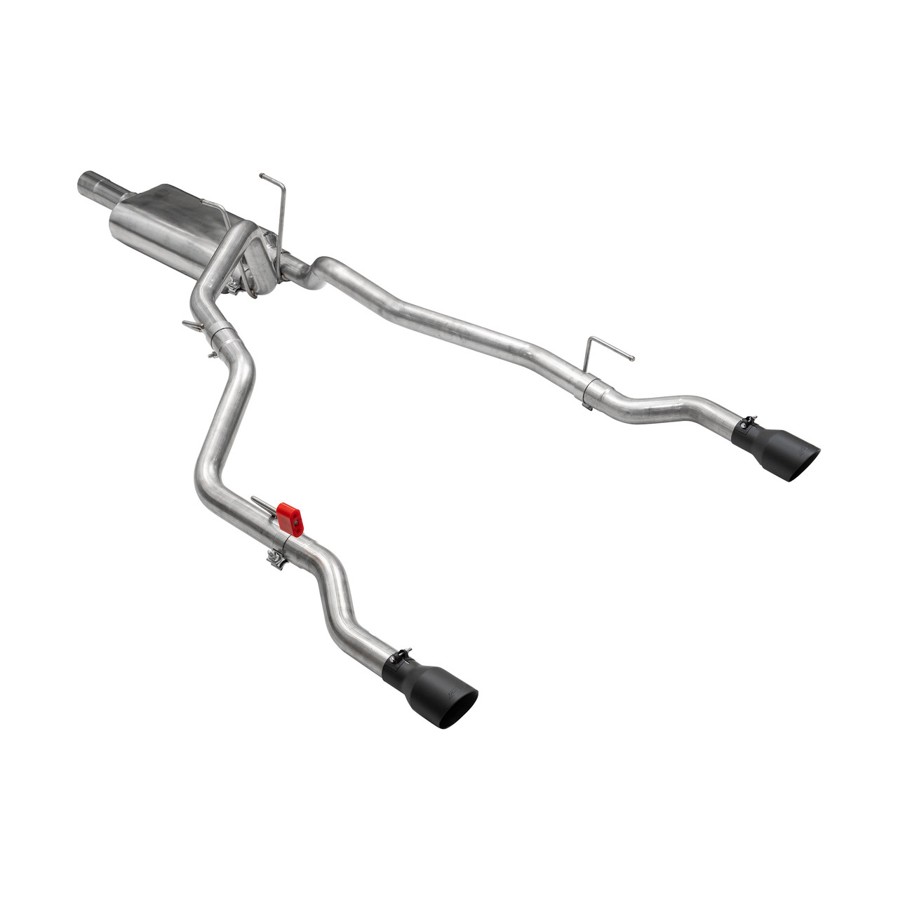 PPE Power Hemi Cat-Back Exhaust System Dual Exit Black Tips (2009 - 2018 Ram 1500 5.7L) 217040020