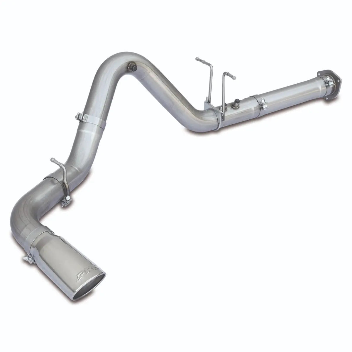 PPE Power Stainless Steel DPF-Back Single Exit Performance Exhaust Kit w/ Polished Tip (2007.5 - 2019 GM 6.6L Duramax) 117010350