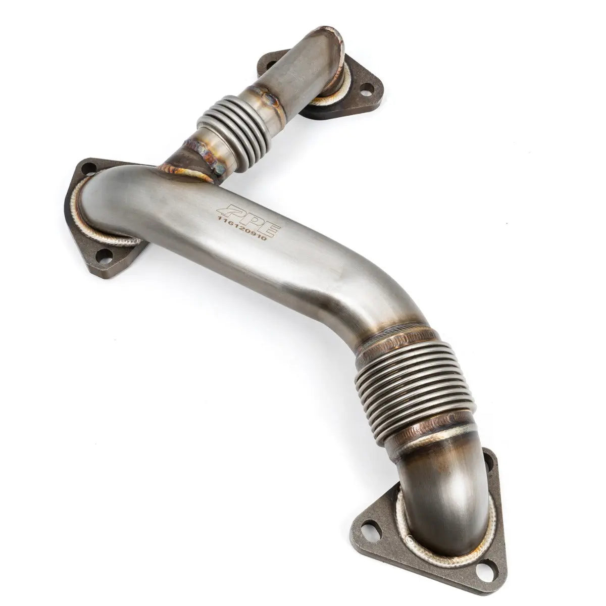 PPE Power Replacement Up-Pipe for OEM Exhaust Manifold - Passenger Side (2002 - 2004 CA GM 6.6L Duramax) 116120910