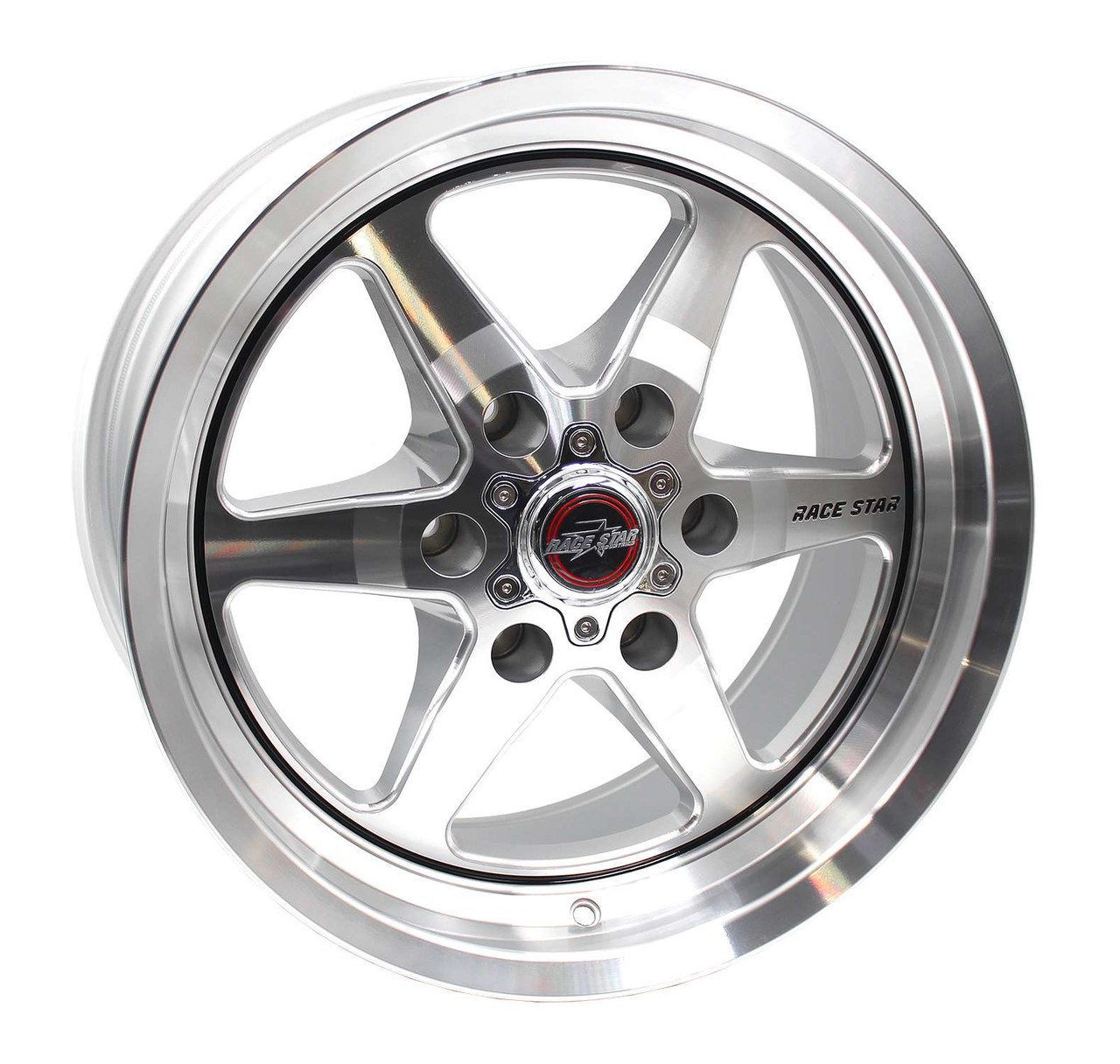 Race Star 17x9.5 93 Truck Star Wheel 6.0 BS Machined / Silver (2000 - 2014 GM Truck) 93-795852SM