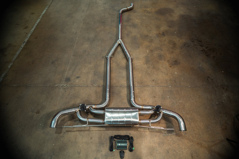 Valvetronic Valved Sport Exhaust System - Stainless Steel (2019 - 2026 BMW G05 X5 40i / G06 X6 40i) BMW.X5.G05.I6.VSES.BR