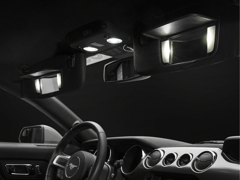 Raxiom 15-23 Ford Mustang Axial Series Stage 1 Interior LED Lighting Kit- Cool White - 390268 Photo - Primary