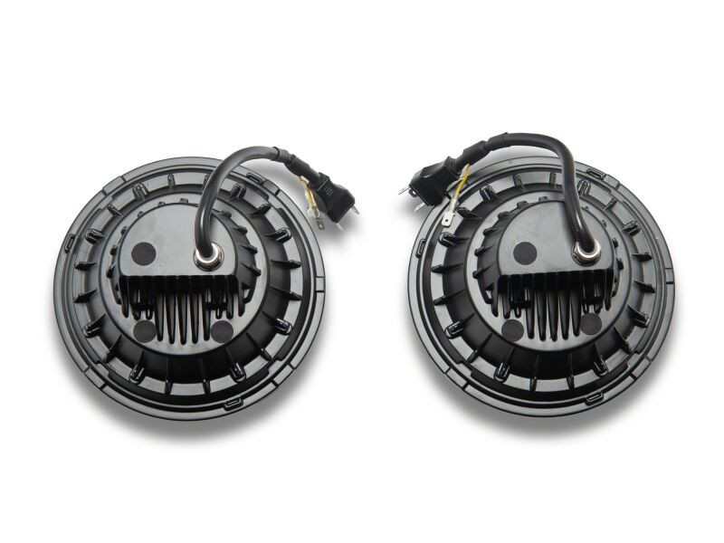 Raxiom 07-08 Jeep Wrangler JK Hi Output LED Headlights/Angel Eye DRL- Black Housing- Clear Lens - J211420 User 1
