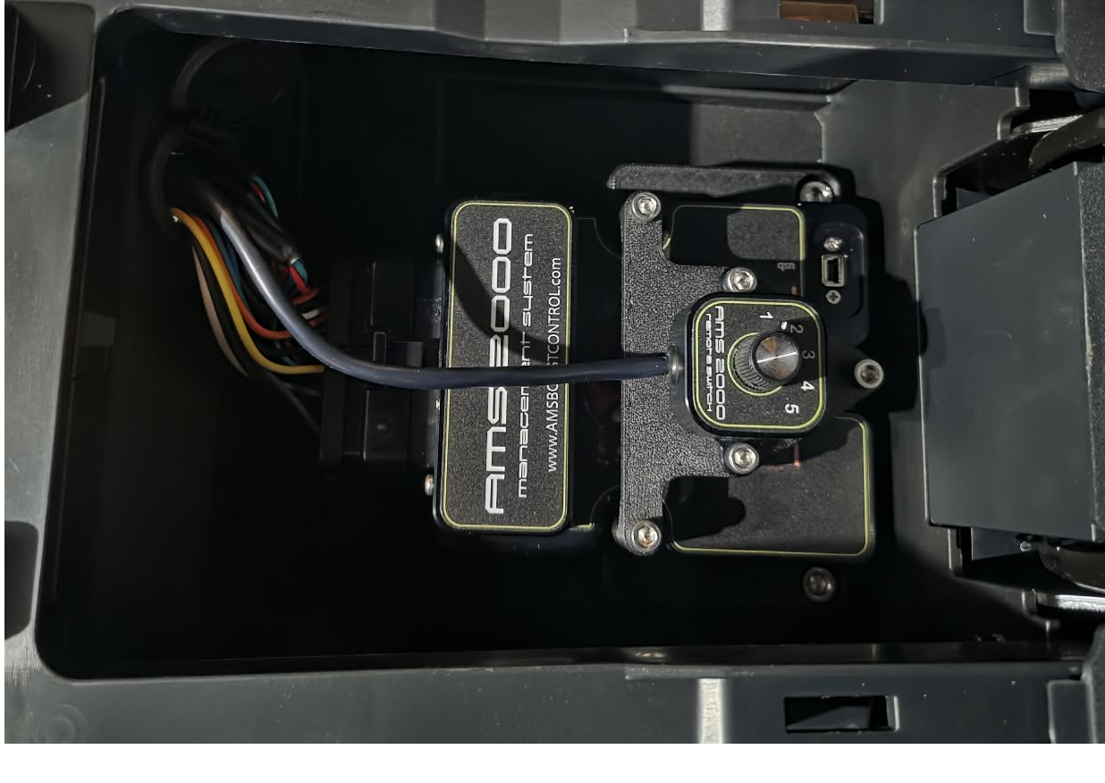 The Gauge Mount AMS-2000 Center Console Mount (2015 - 2026 Mustang)