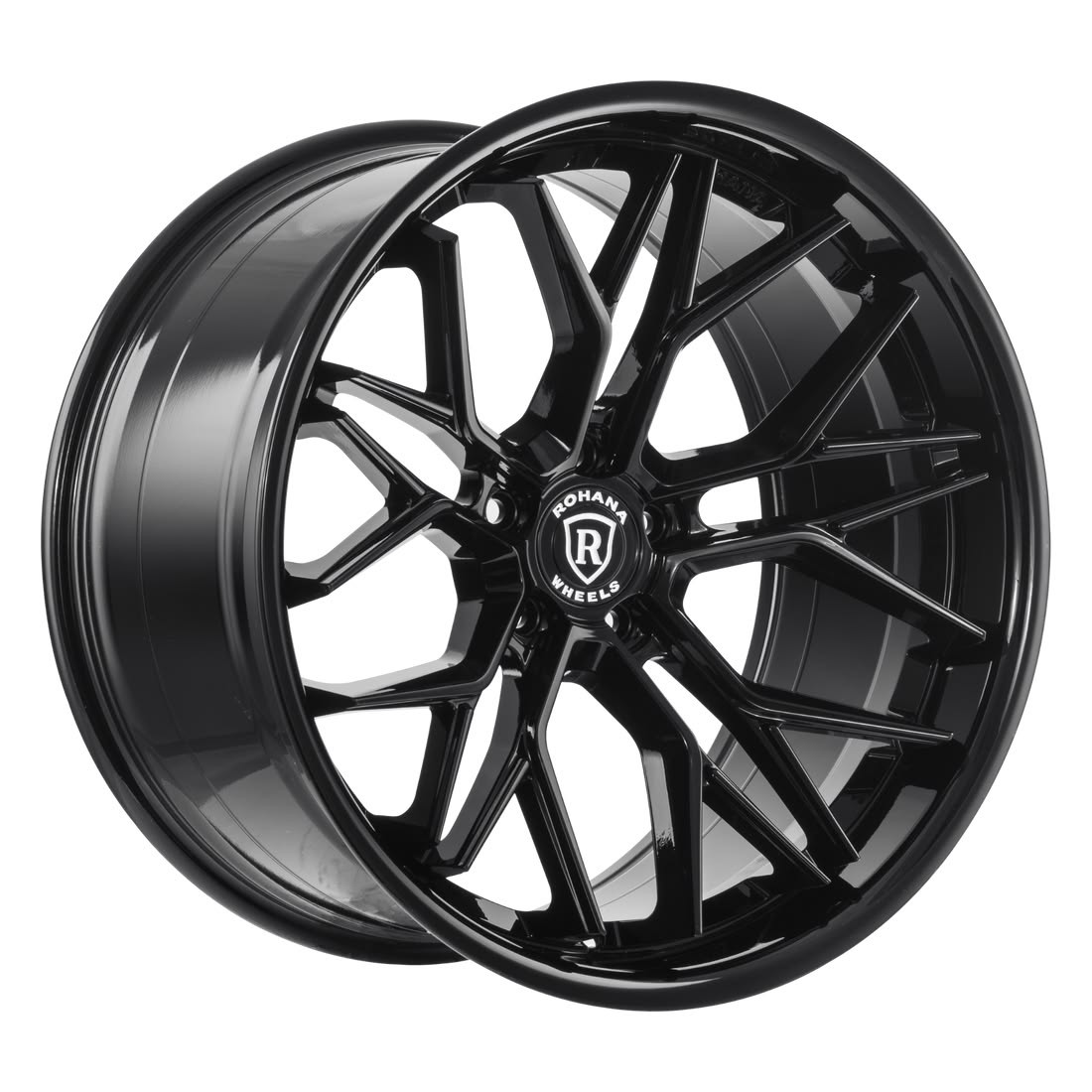 Rohana 20x11 RFC3 Wheel - 5x112 BP 28 ET - Gloss Black RFC320115112GB28