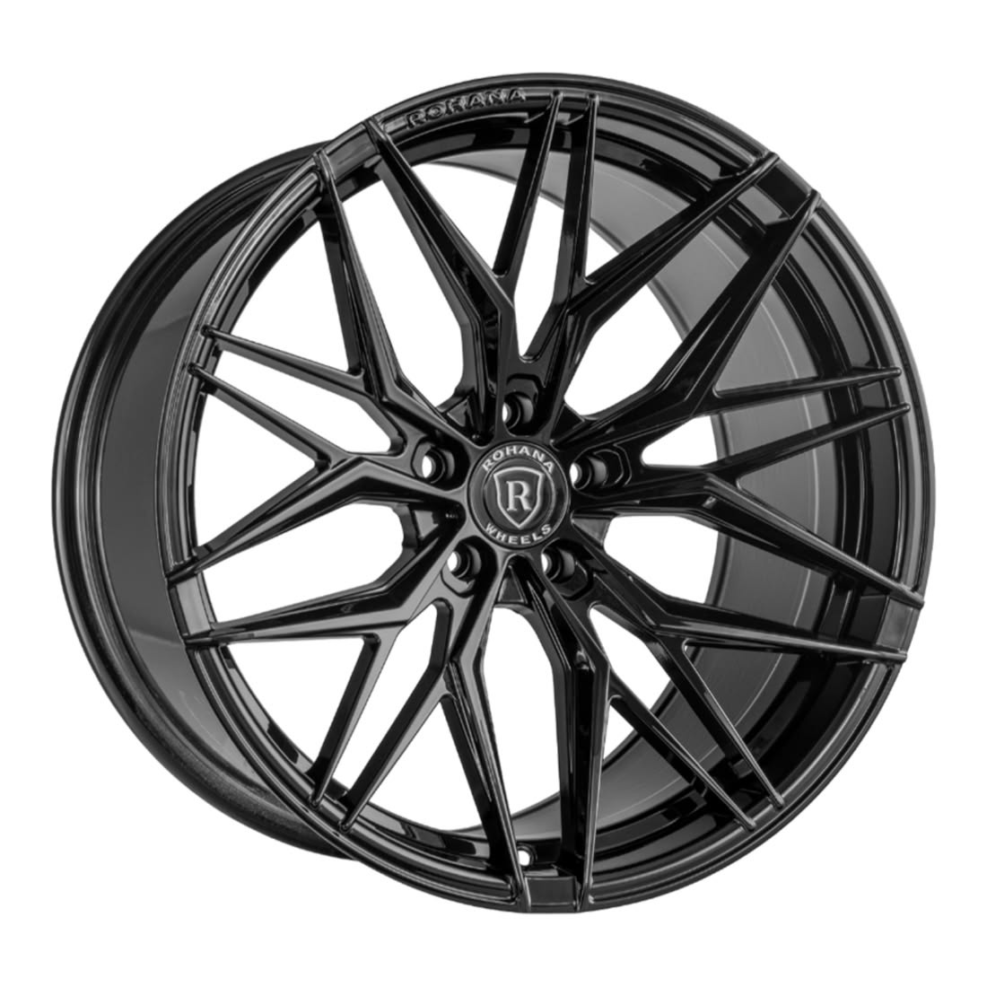 Rohana 20x9 RFX17 Wheel - 5x114 BP 22 ET - Gloss Black RFX172095114GB22