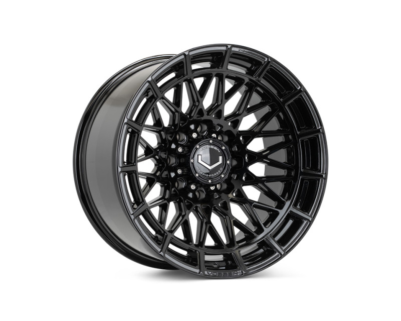 Vossen HFX-3 24x12 - 8x180 - ET44 - Ultra Deep Face - 124.3 - Gloss Black Wheel - HFX3-4Z40-GB Photo - Primary