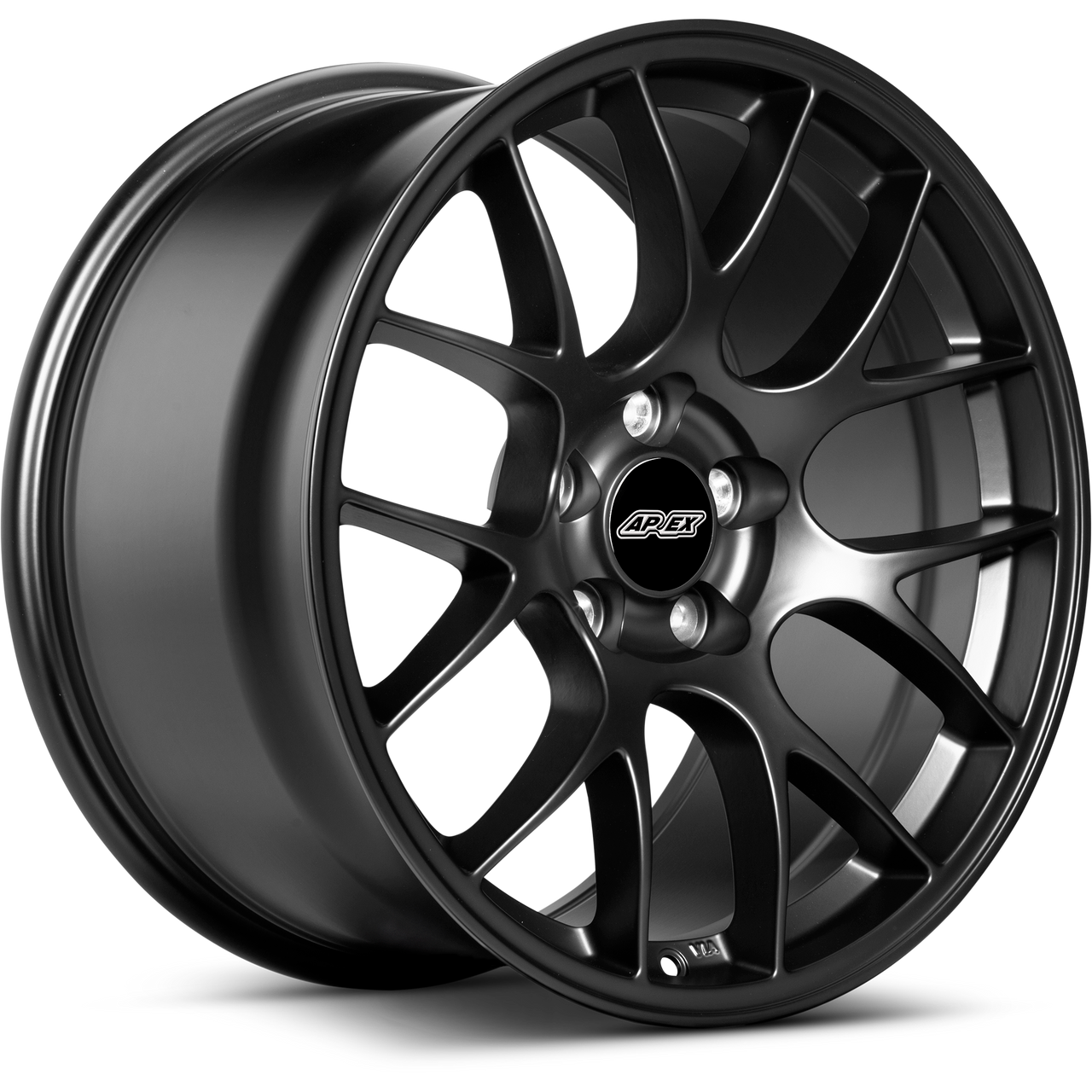 Apex EC-7 18x10 Satin Black flow-formed wheel for Ford Mustang 5x114.3 ET40