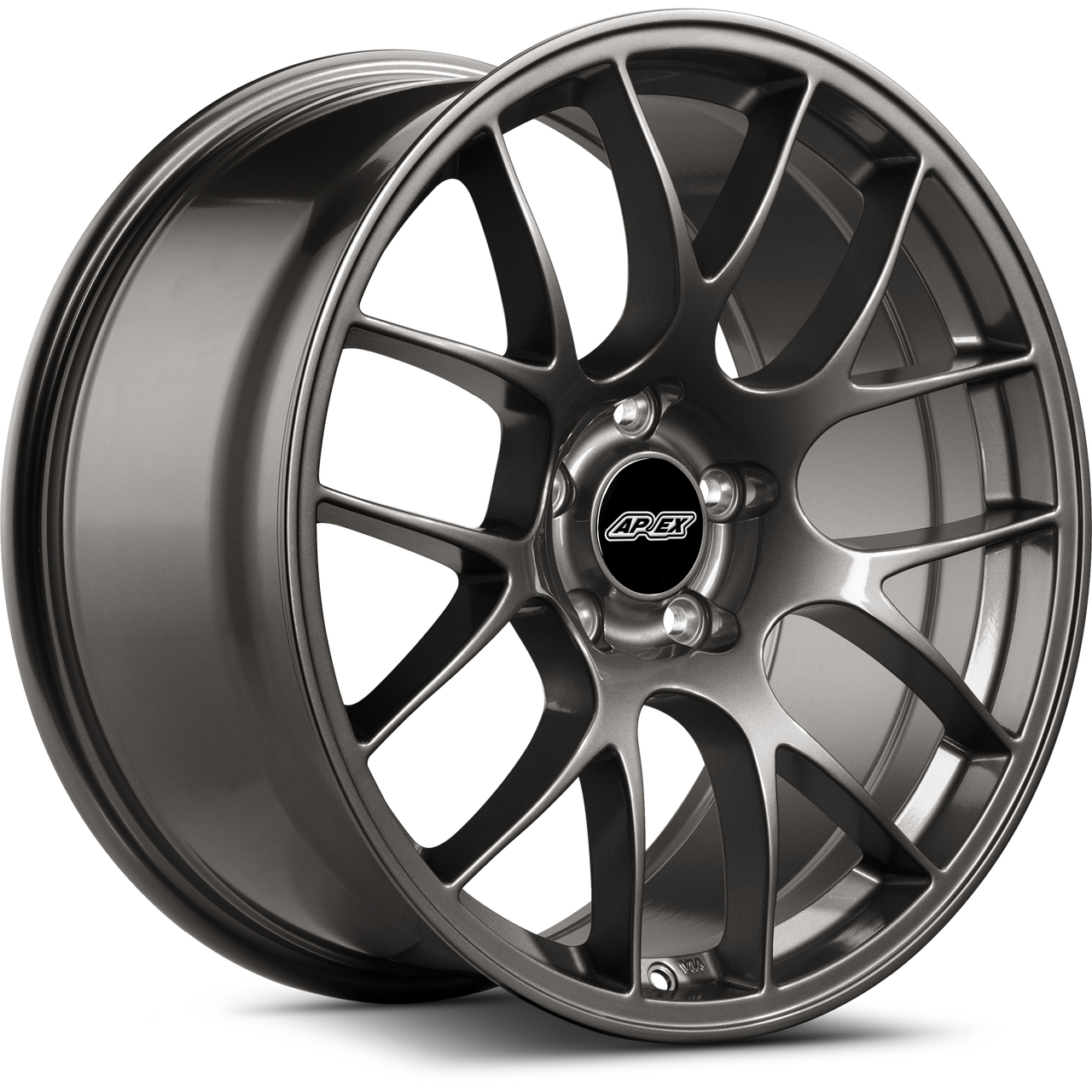 Apex EC-7 19x11 ET52 Anthracite flow formed wheel for Ford Mustang EC71911ET52-51143-705-AN