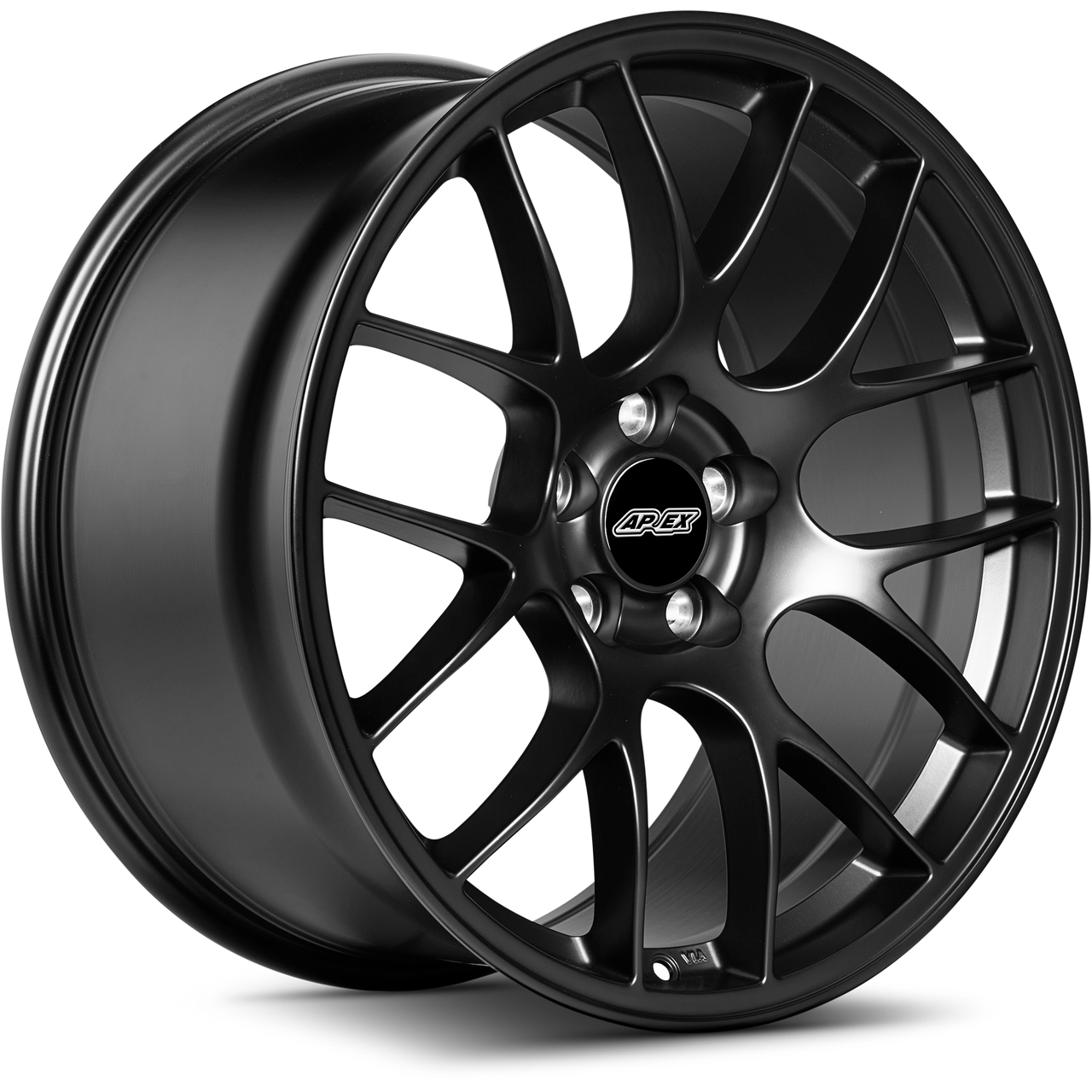 Apex EC-7 19x11 flow formed wheel Satin Black finish for Chevrolet Corvette EC71911ET78-512065-703-SMBK