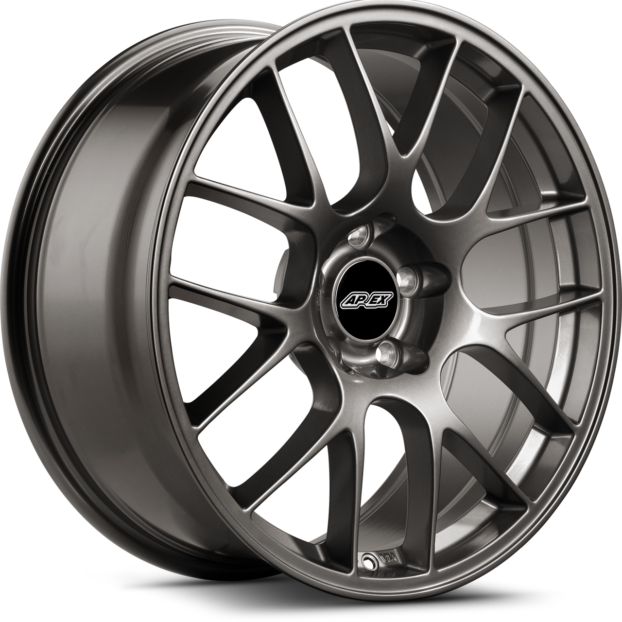 Apex EC-7 19x8.5 ET35 Anthracite flow formed wheel for BMW 5x120 72.56mm center bore