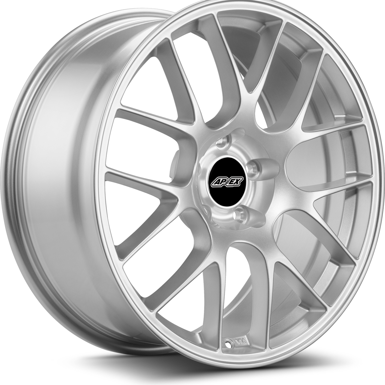 Apex EC-7 19x8.5 ET35 Race Silver flow formed wheel for BMW 5x120 72.56mm center bore