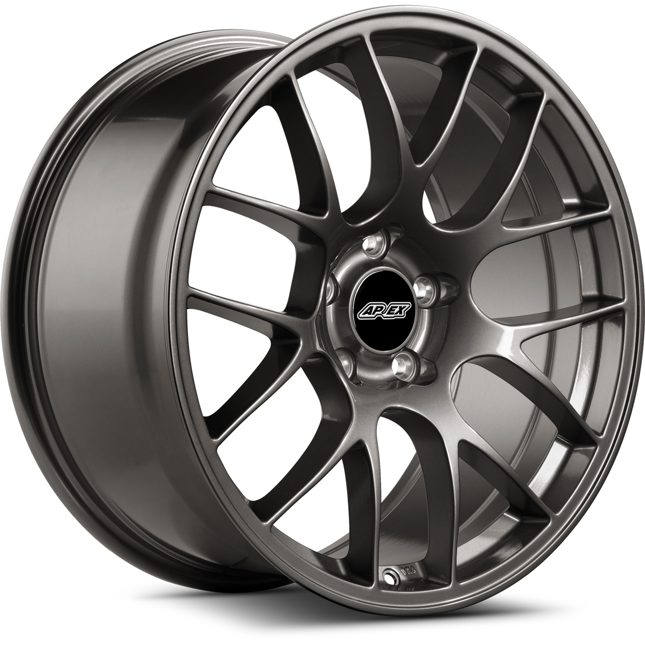 Apex EC-7 19x9 ET30 Anthracite flow formed wheel for BMW 5x120 72.56mm center bore