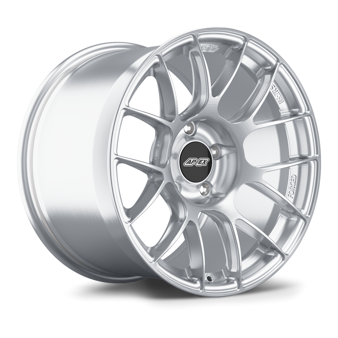 Apex EC-7RS 18x11 forged wheel Brushed Clear finish Chevrolet 5x120.65 ET38 EC7RS1811ET38-512065-703-BC