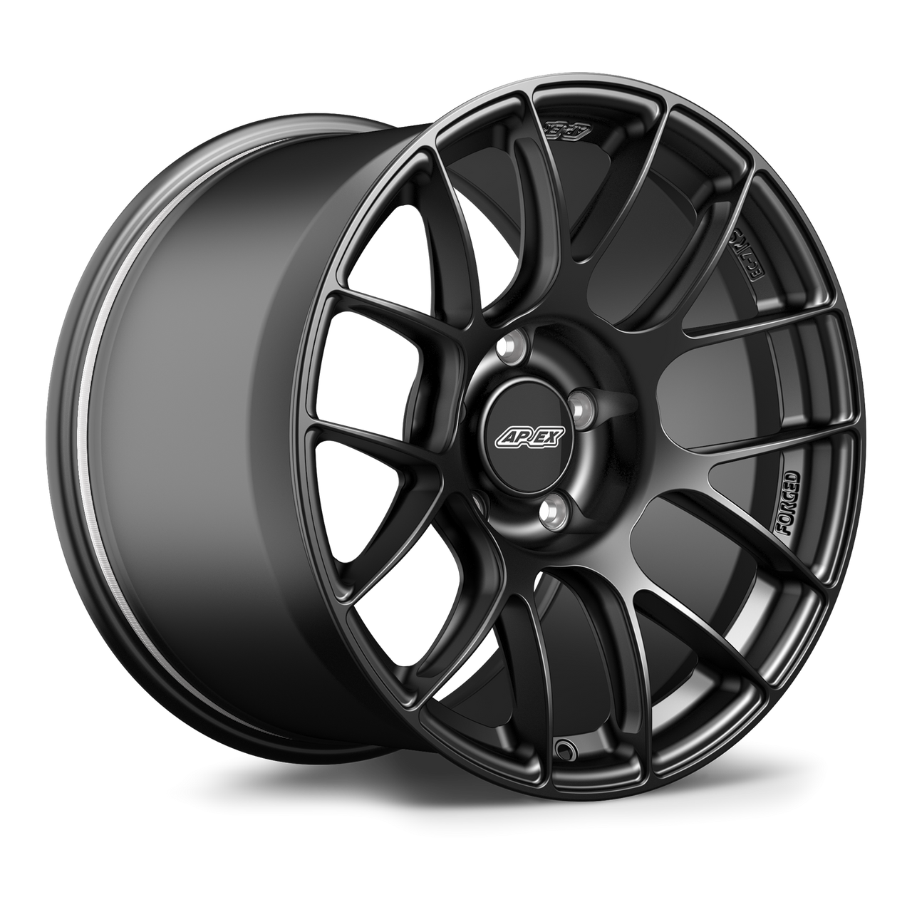 Apex EC-7RS 18x11 forged wheel Satin Black finish BMW 5x120 ET44 EC7RS1811ET44-5120-7256-NSBK