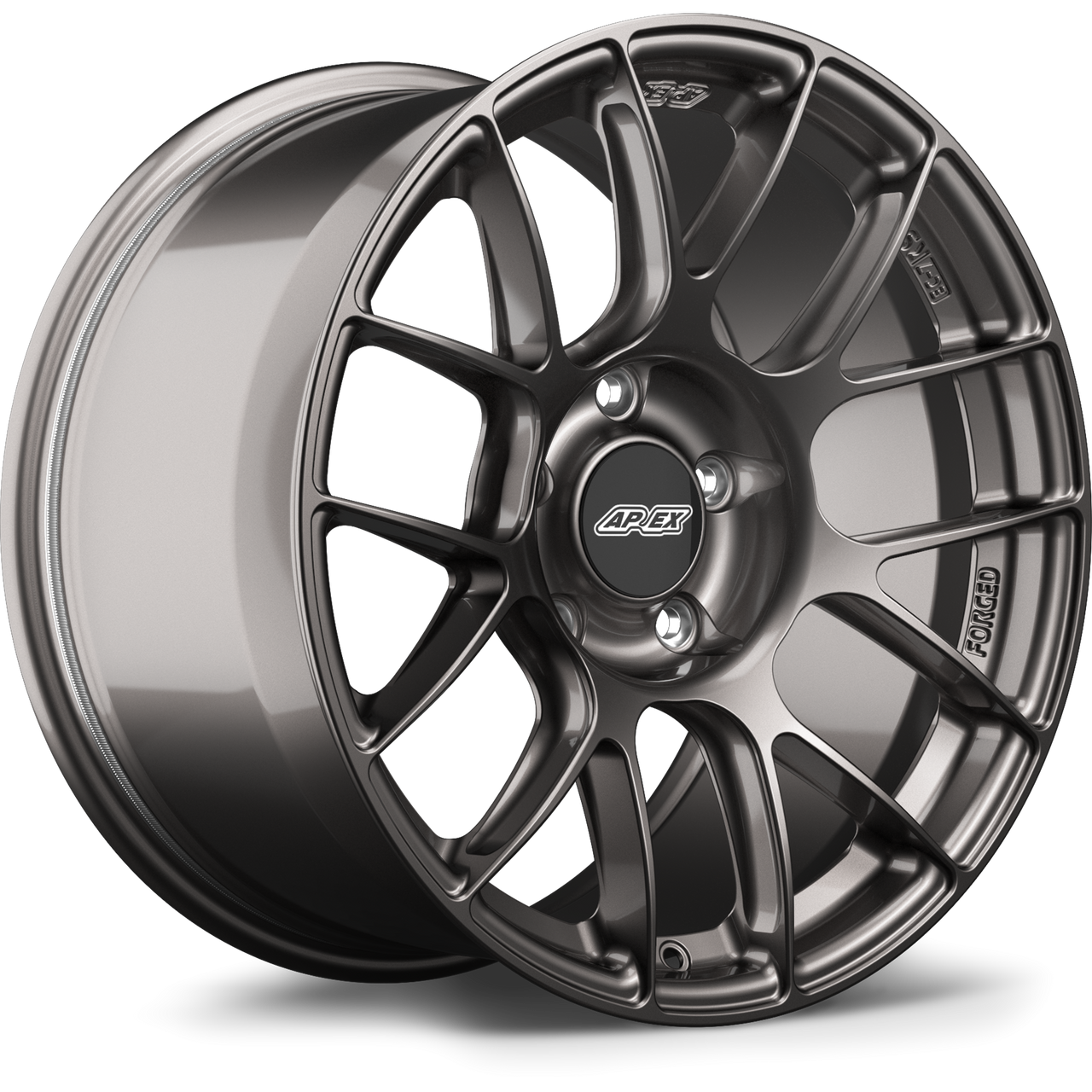 Apex EC-7RS 18x11 forged wheel Anthracite finish Porsche 5x130 ET60 EC7RS1811ET60-5130-716-AN