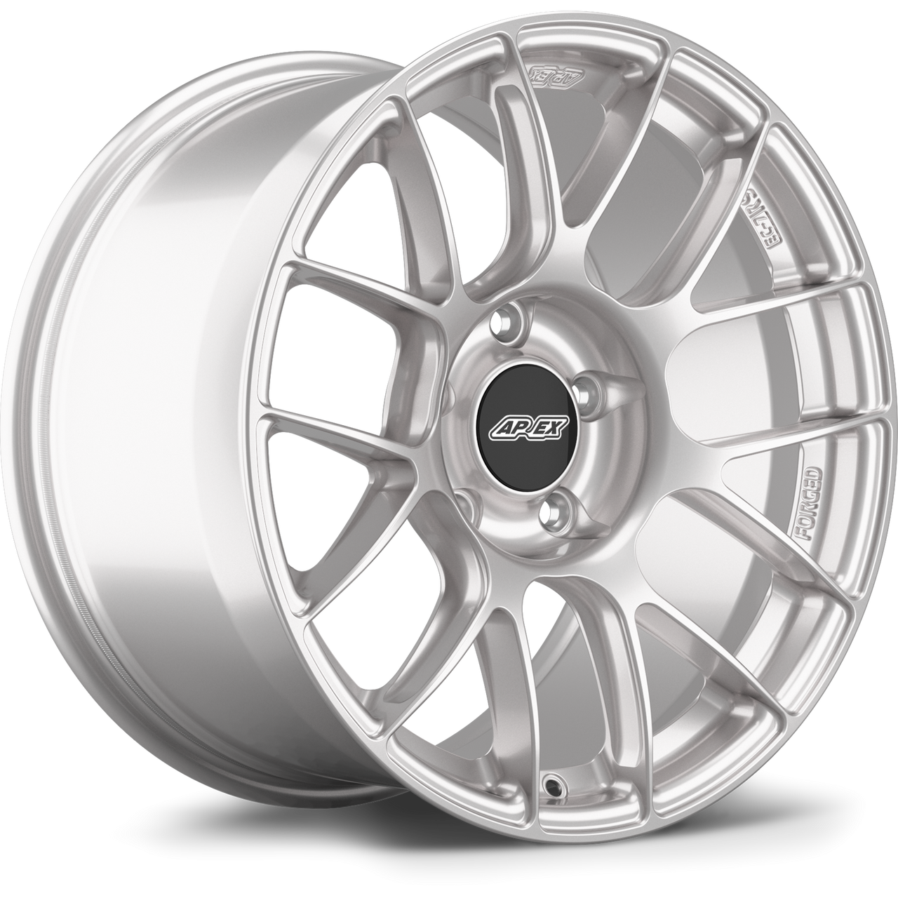 Apex EC-7RS 18x11 forged wheel Race Silver finish Porsche 5x130 ET60 EC7RS1811ET60-5130-716-RS