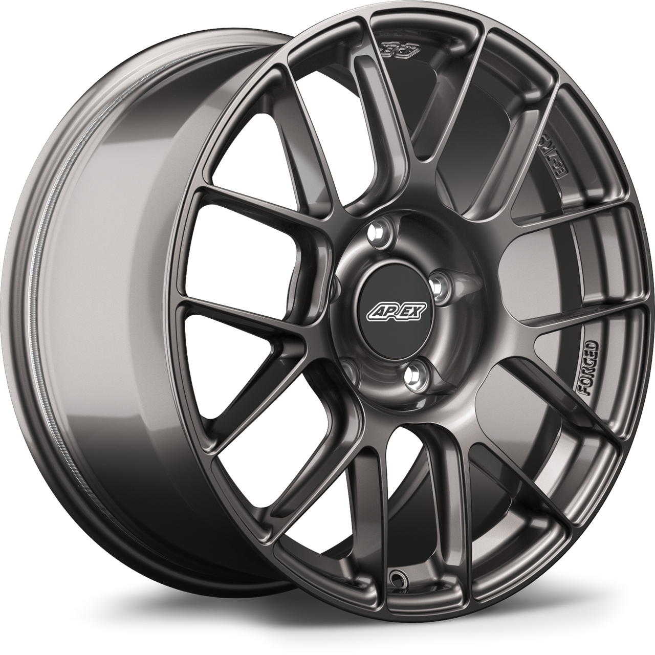 Apex EC-7RS 18x9 forged wheel Anthracite finish Porsche 5x130 ET46 EC7RS189ET46-5130-716-AN