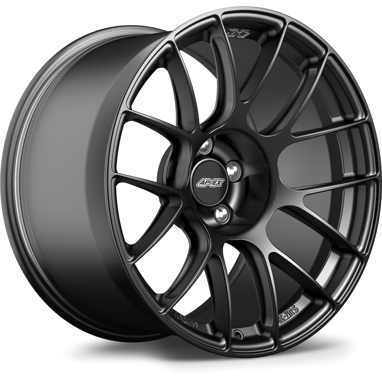 Apex EC-7RS 19x10.5 forged wheel Satin Black finish BMW fitment