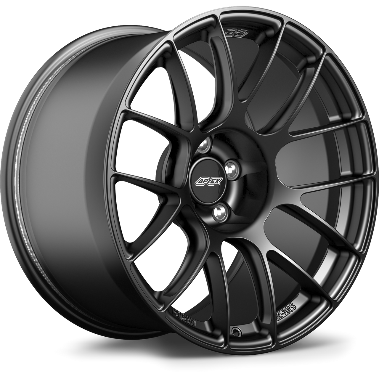 Apex EC-7RS 19x10.5 forged wheel Satin Black finish BMW application