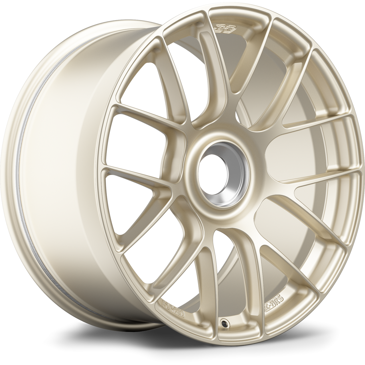 Apex EC-7RS 19x11 ET48 forged wheel in Motorsport Gold finish for Porsche Center Lock applications with 101mm center bore