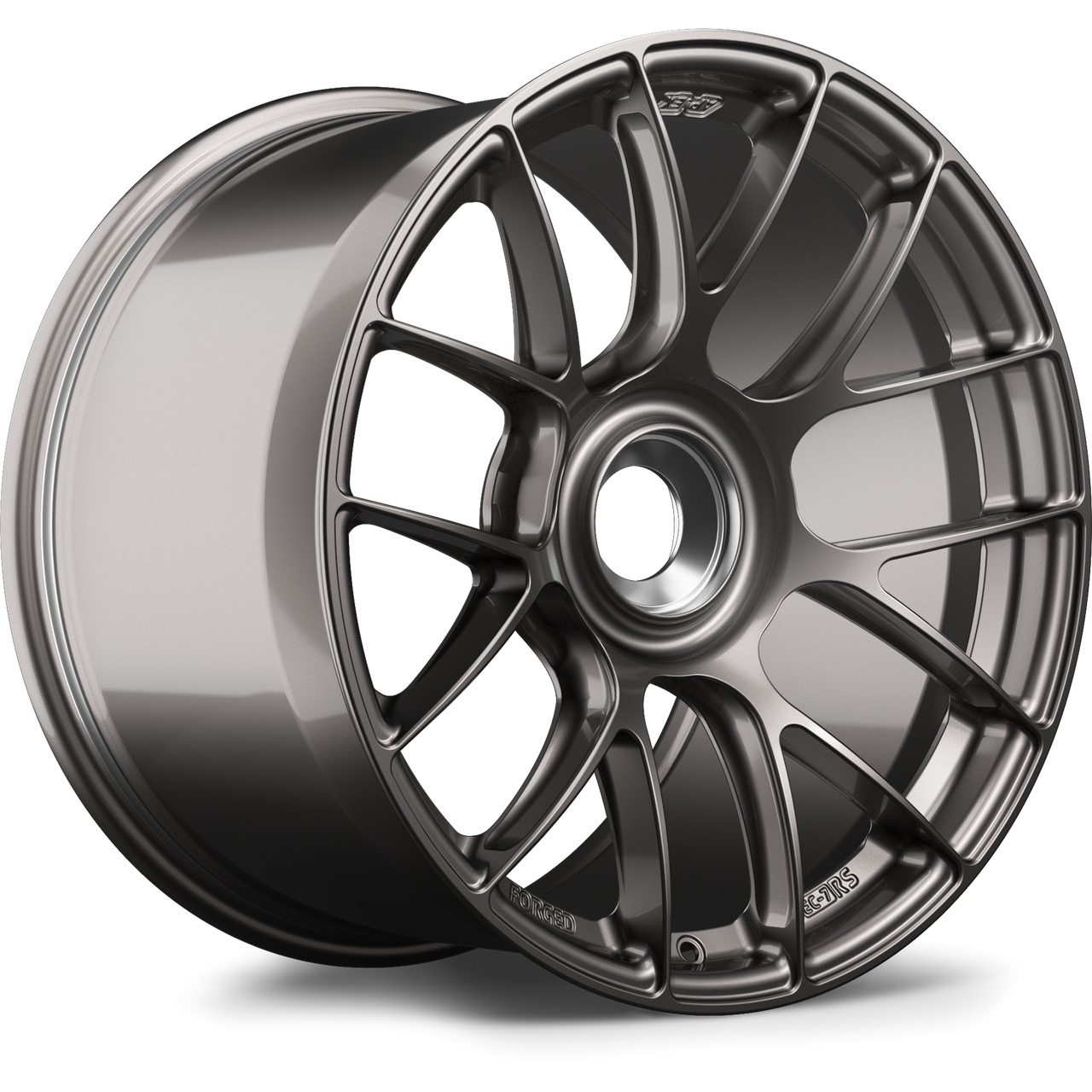 Apex EC-7RS 19x12 forged Porsche Center Lock wheel in Anthracite with ET46 offset and Sprint Line construction