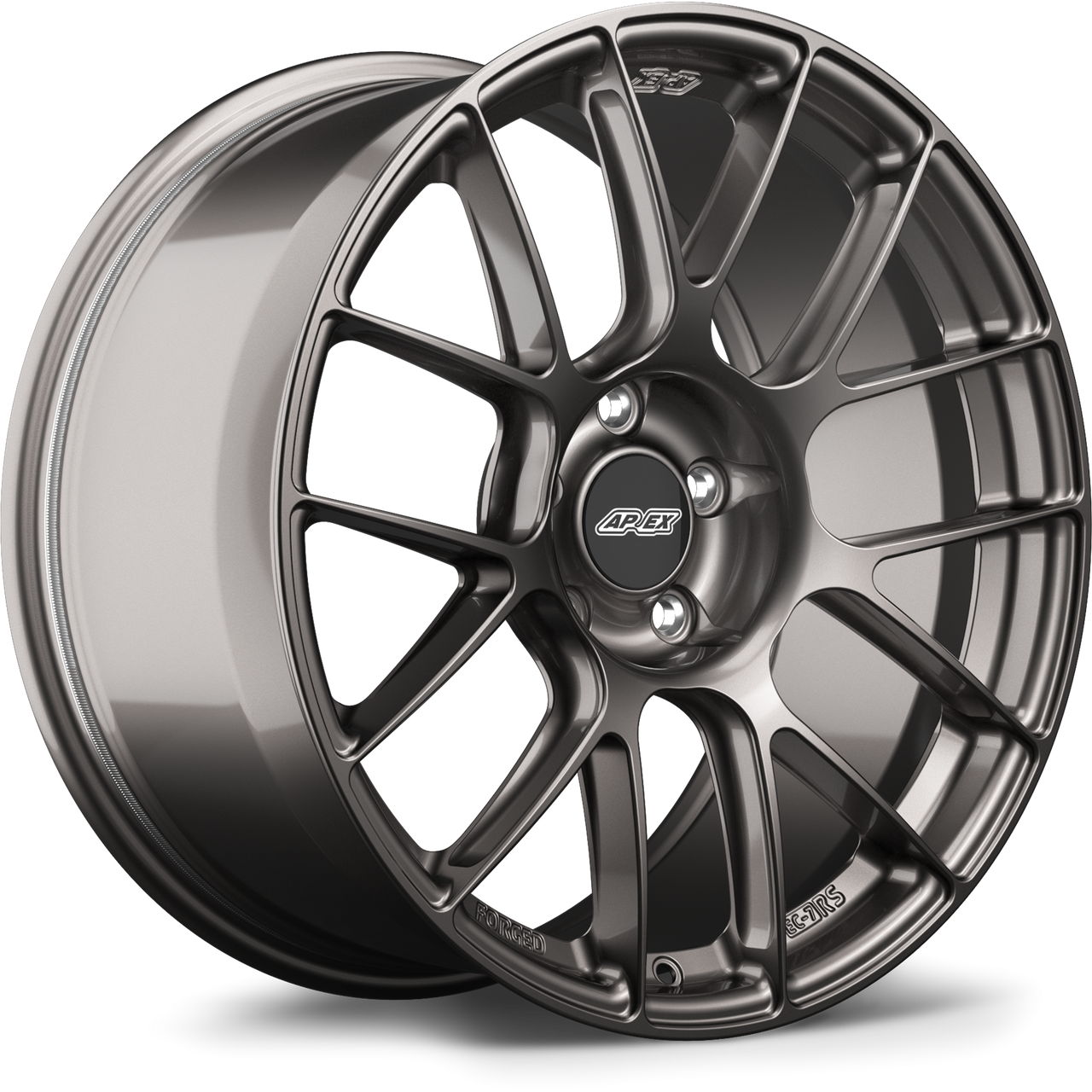 Apex EC-7RS 19x9.5 forged wheel 5x120 ET28 72.56mm center bore Anthracite BMW fitment