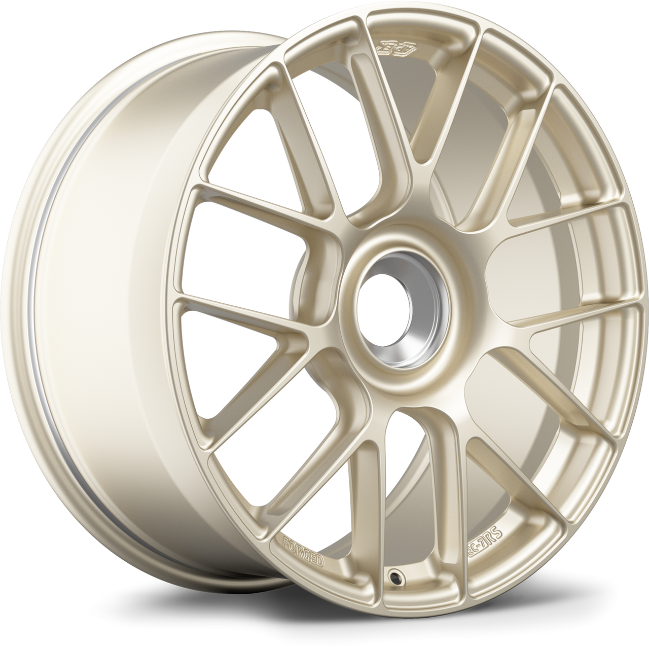 Apex EC-7RS 19x9.5 forged Porsche Center Lock wheel ET50 101mm center bore Motorsport Gold finish