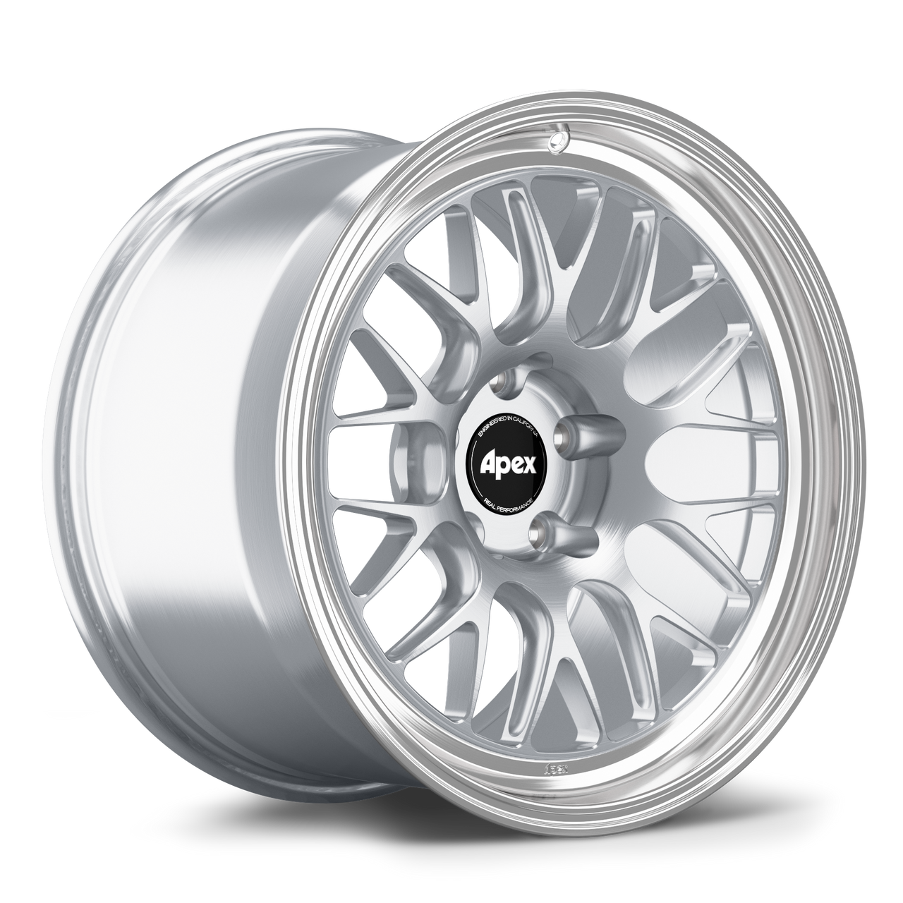 Apex ML-10RT 18x10.5 forged wheel in Brushed Clear with machined lip for BMW 5x120 applications
