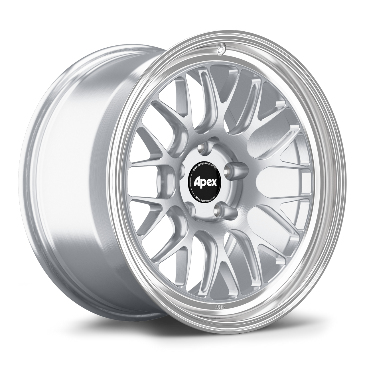 Apex ML-10RT 18x9.5 forged wheel Brushed Clear Machined Lip 5x114.3 ET18 Nissan ML10RT1895ET18-51143-661-MLBC