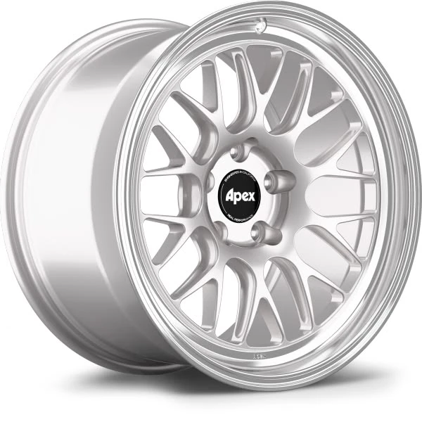 Apex ML-10RT 19x10 Forged Touring Wheel - 5x120 BP ET25 72.56 CB - Race Silver Machined Lip (BMW) ML10RT1910ET25-5120-7256-MLRS