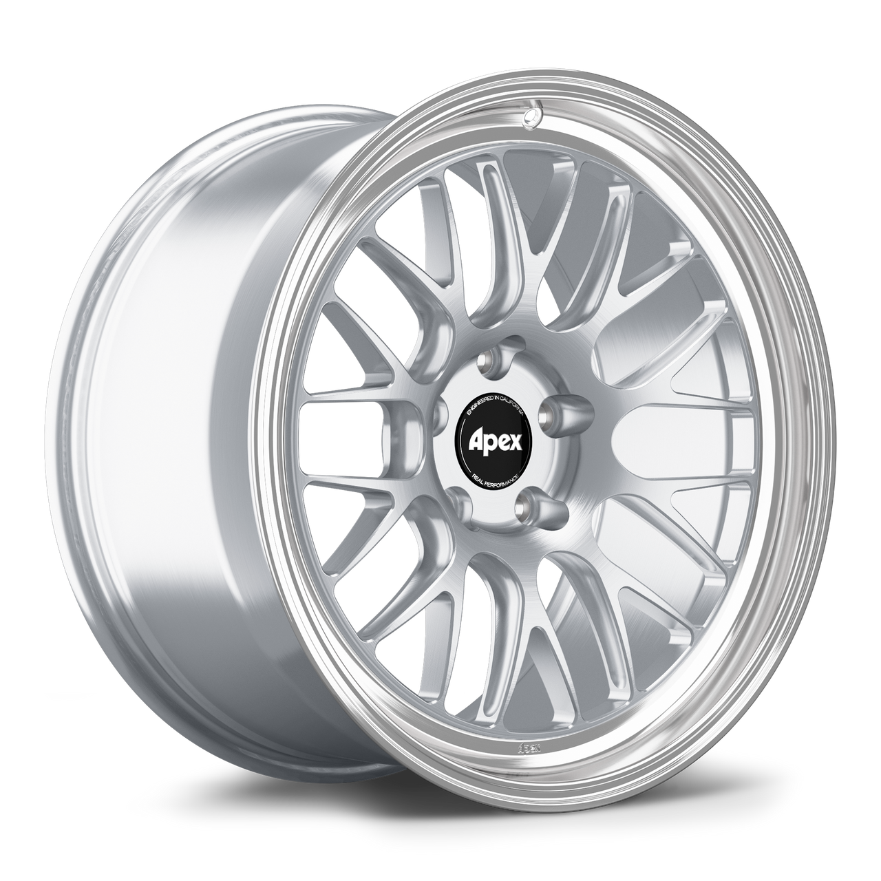 Apex ML-10RT 19x10 forged wheel Brushed Clear Machined Lip 5x120 BP ET40 for BMW applications