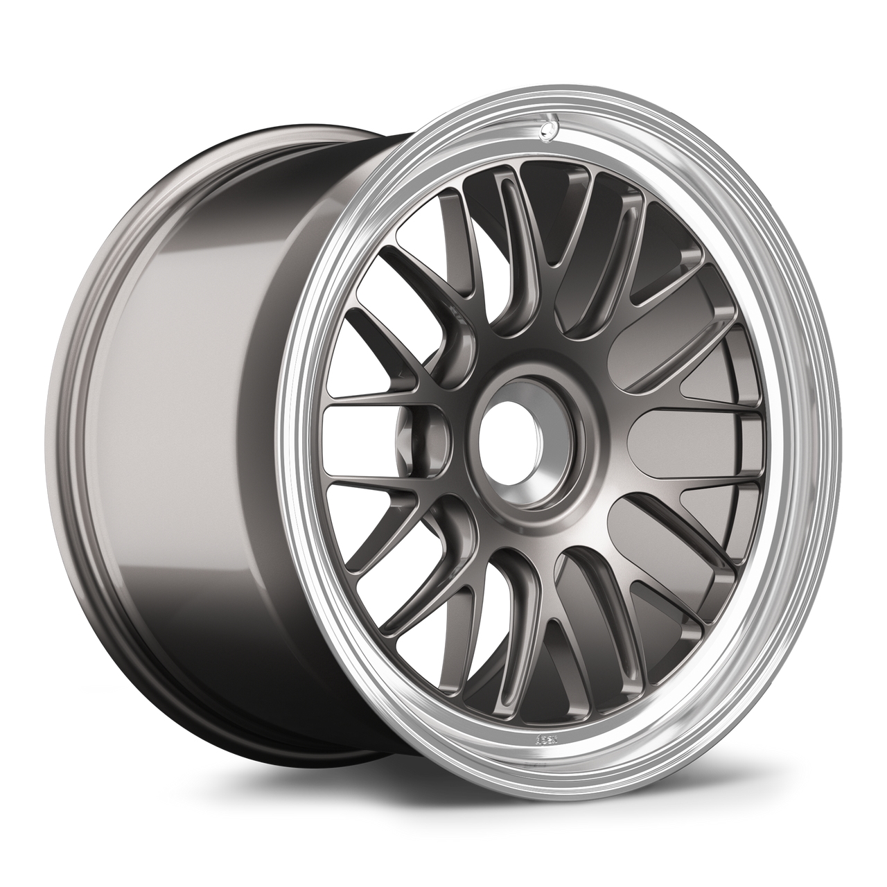 Apex ML-10RT 19x12 forged Porsche Center Lock wheel Anthracite Machined Lip ET46 ML10RT1912ET46-CL-PS-MLAN