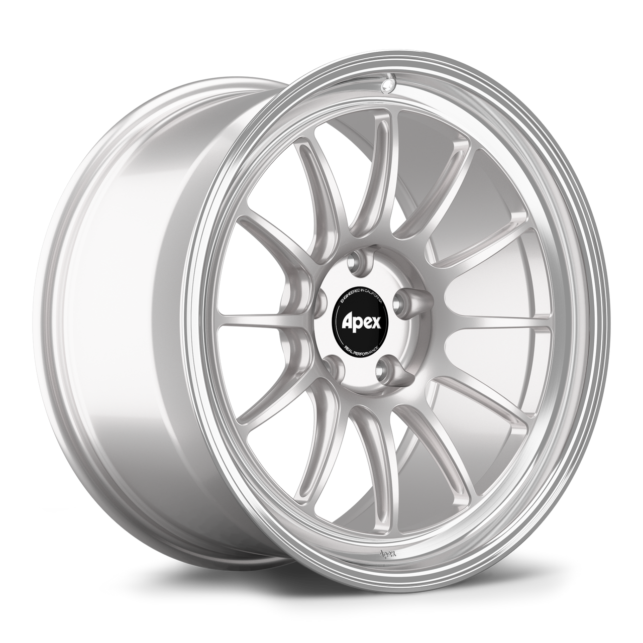 Race Silver Machined Lip Apex SL-12RT forged Touring Line wheel for BMW applications 19x10 ET12 5x112 BP