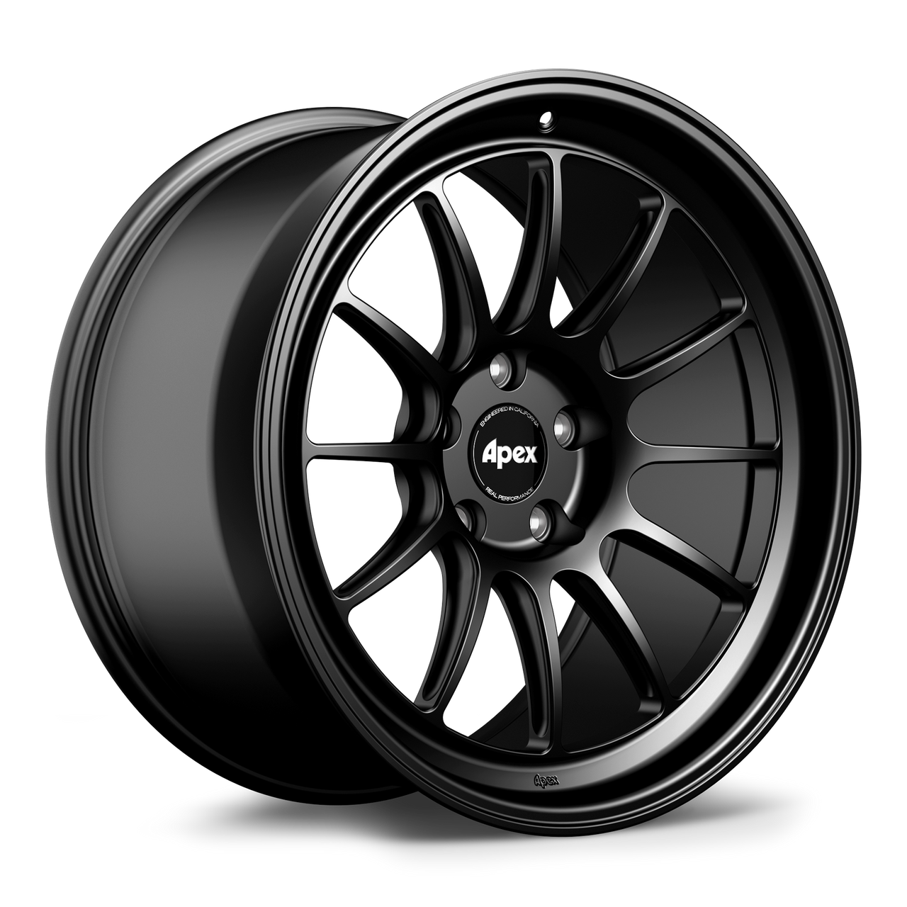 Apex SL-12RT 19x9.5 forged BMW wheel in Satin Black Machined Lip with 5x120 bolt pattern