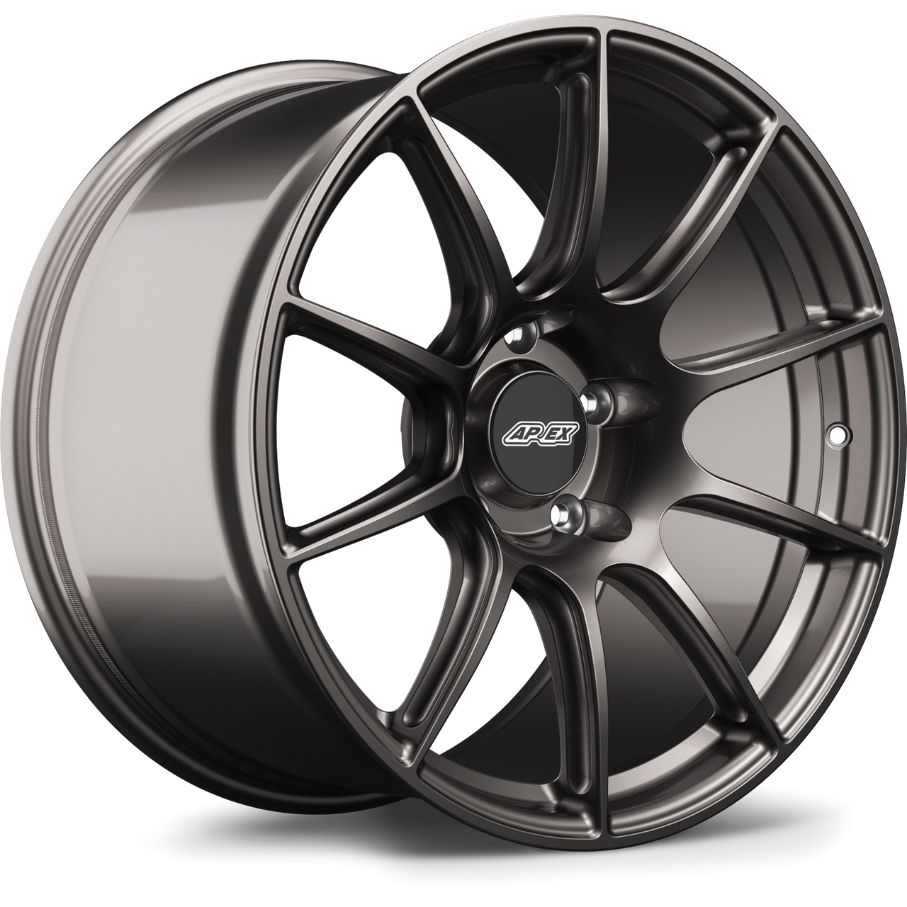 Apex SM-10 19x11 Anthracite flow-formed wheel with 5x130 bolt pattern and ET46 offset for Porsche applications