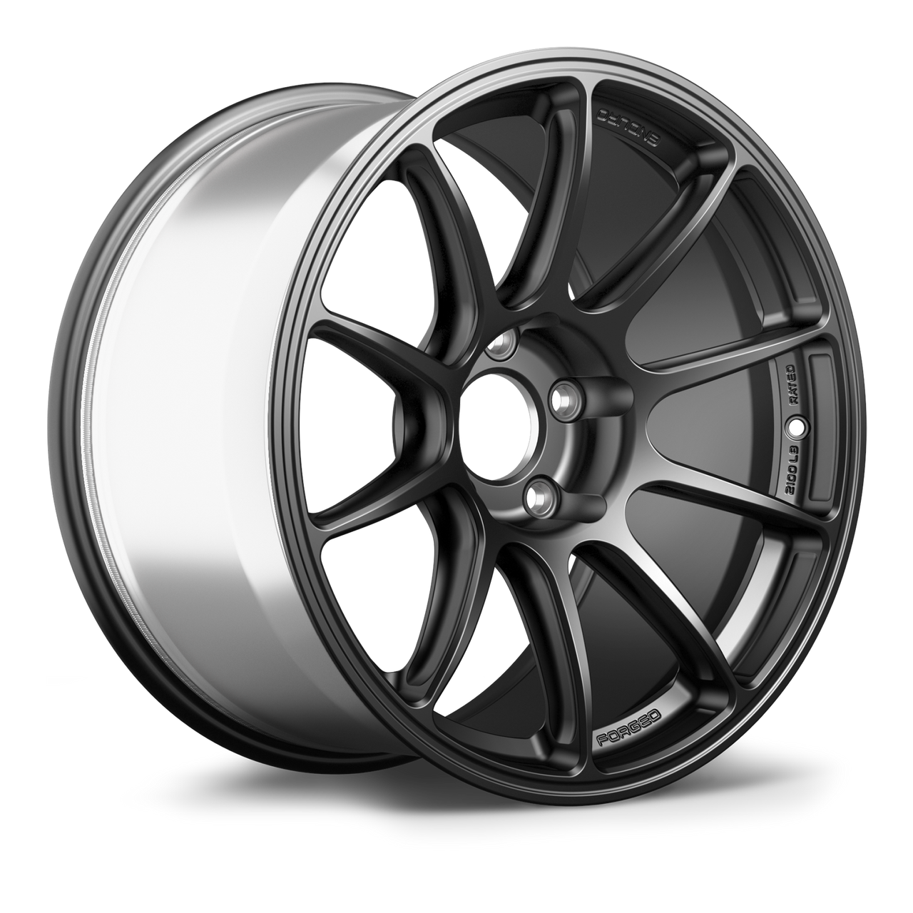 Apex SM10RE1810ET25-5120-7256-NSBK forged Enduro wheel in Satin Black with reinforced lip and big brake clearance