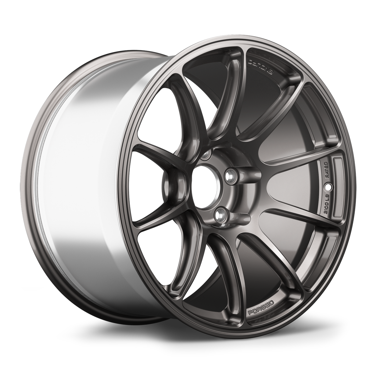 Apex SM-10RE 18x11 Anthracite forged wheel with 5x120 BP and ET25 offset for BMW applications