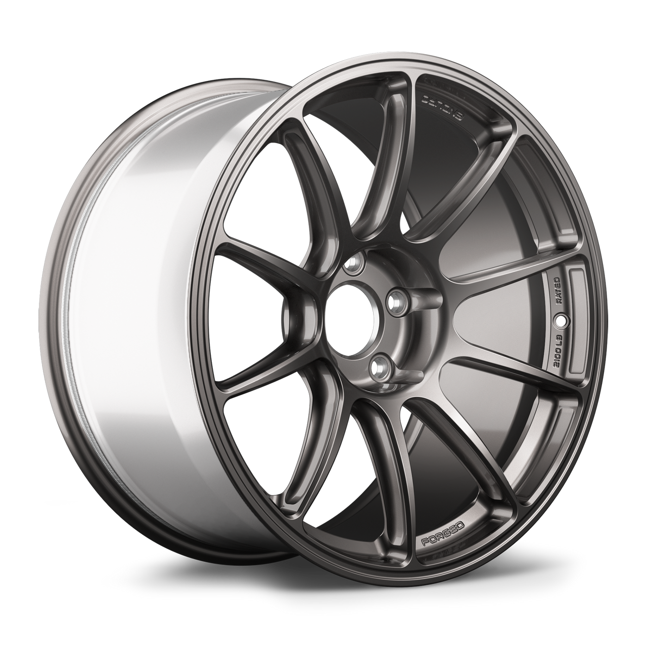 Apex SM-10RE 19x11 Anthracite forged wheel with 5x130 bolt pattern and ET48 offset for Porsche applications