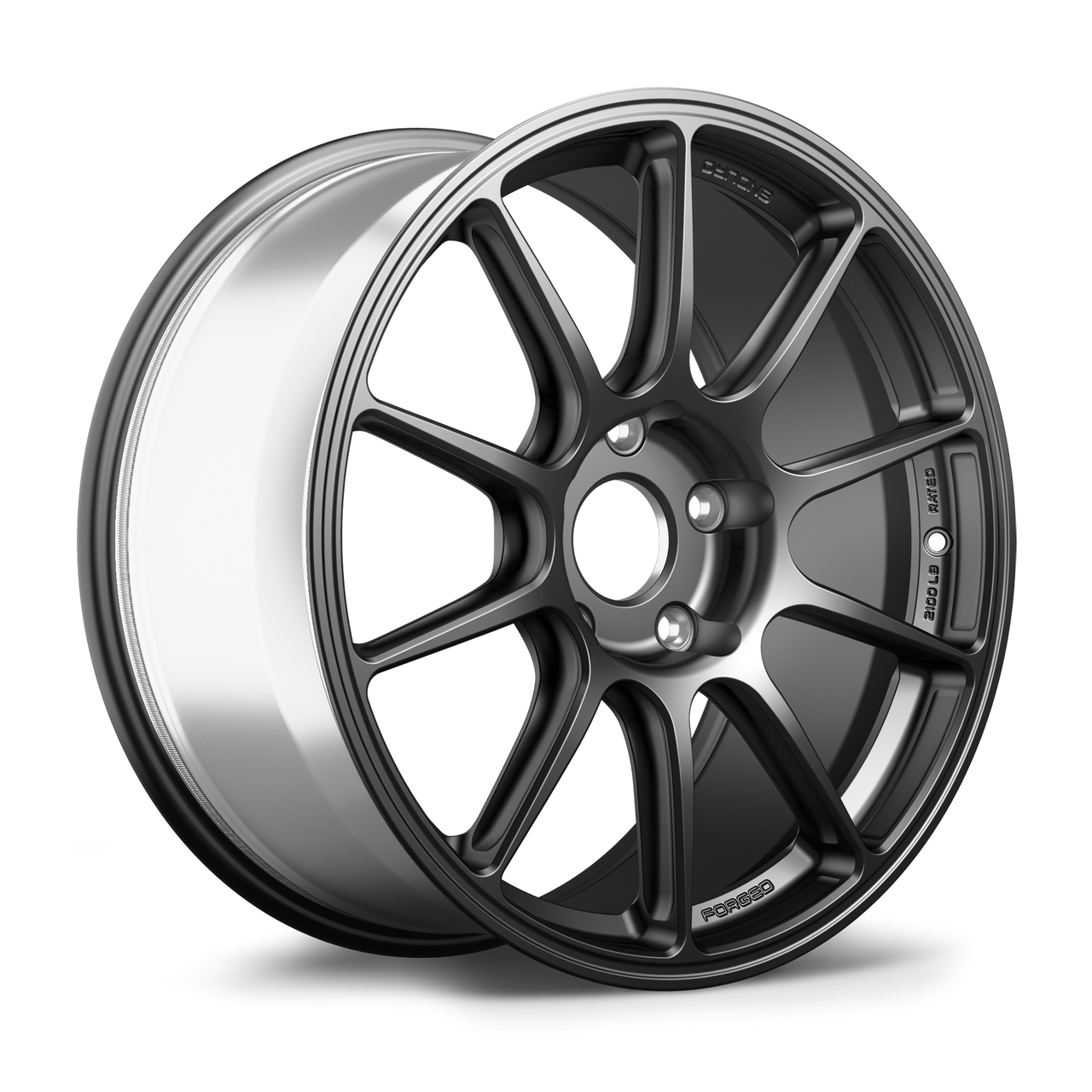 Apex SM-10RE 19x9 Satin Black forged Porsche wheel with 5x130 bolt pattern and ET48 offset